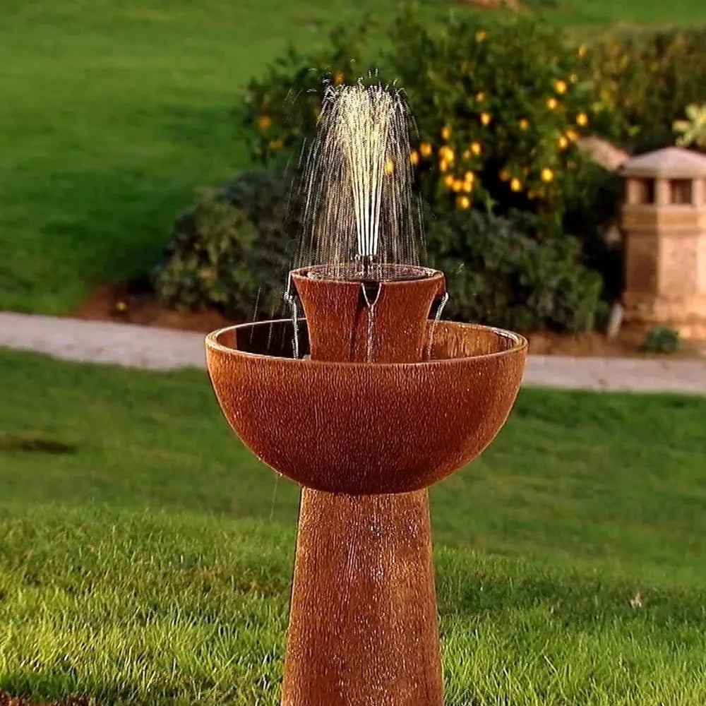 Bernini Fountains Alba Cordless Water Fountain Outdoor