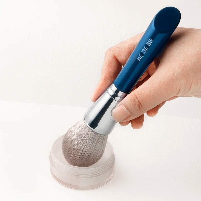 MyDestiny Azure Blue 11pcs Makeup Brush Set&Kit Super Soft Fiber, High Quality Face&Eye Foundation Eyeshadow Powder Brush