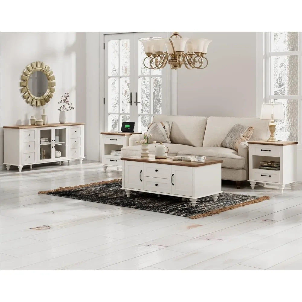 Guangbai Tongyue Coffee Tables With Storage For Living Room