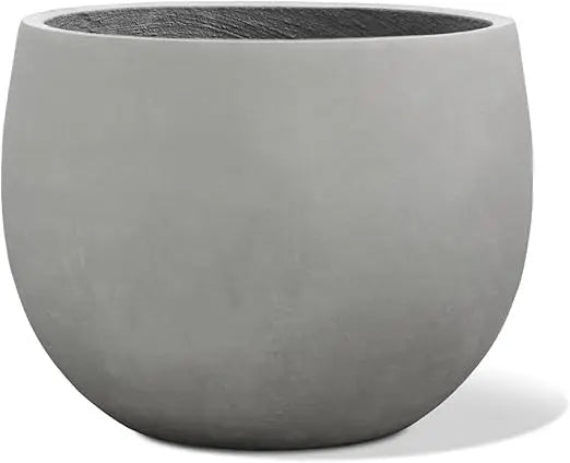 Ball Concrete Planter Indoor Outdoor Cement Plant Pot