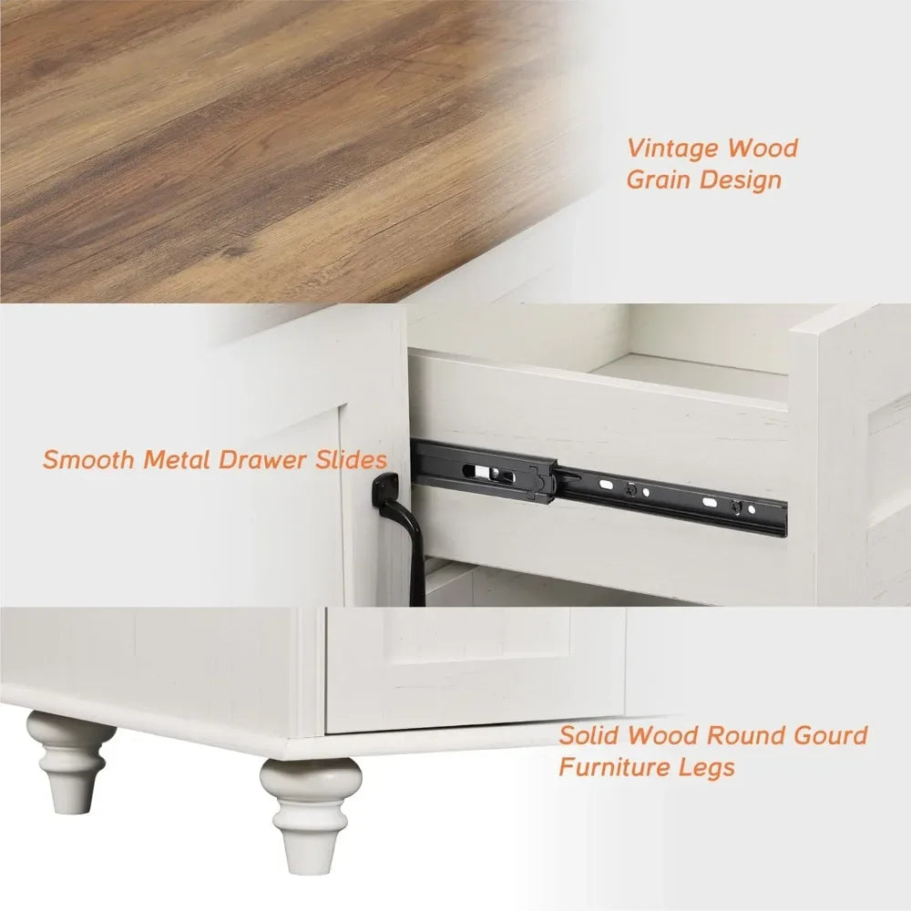 Guangbai Tongyue Coffee Tables With Storage For Living Room