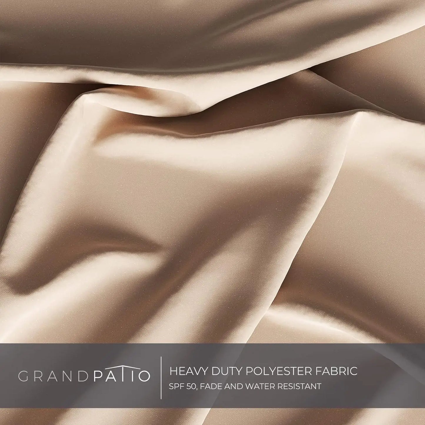 Grand Patio Outdoor Cantilever Aluminum Umbrella With Base
