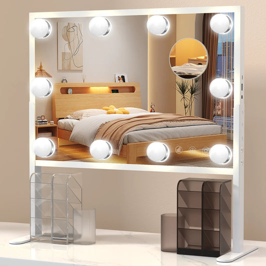 BESTOPE Pro Vanity Mirror With Lights Three Color Modes