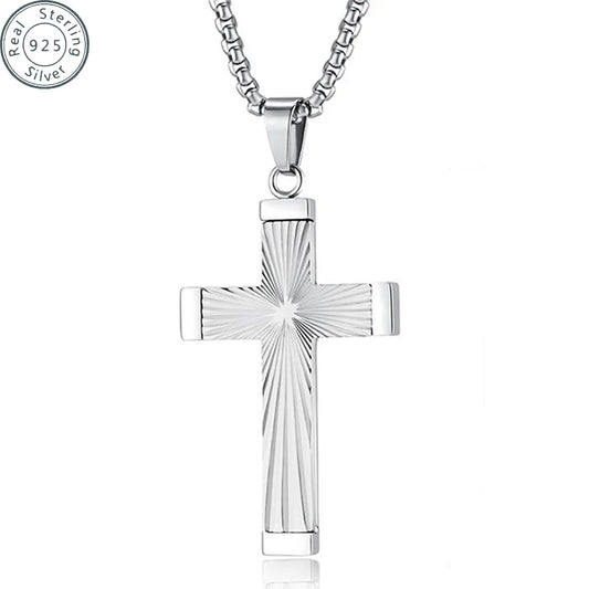 Sweet Blossoms Haven 18K Gold Plated Cross Necklace