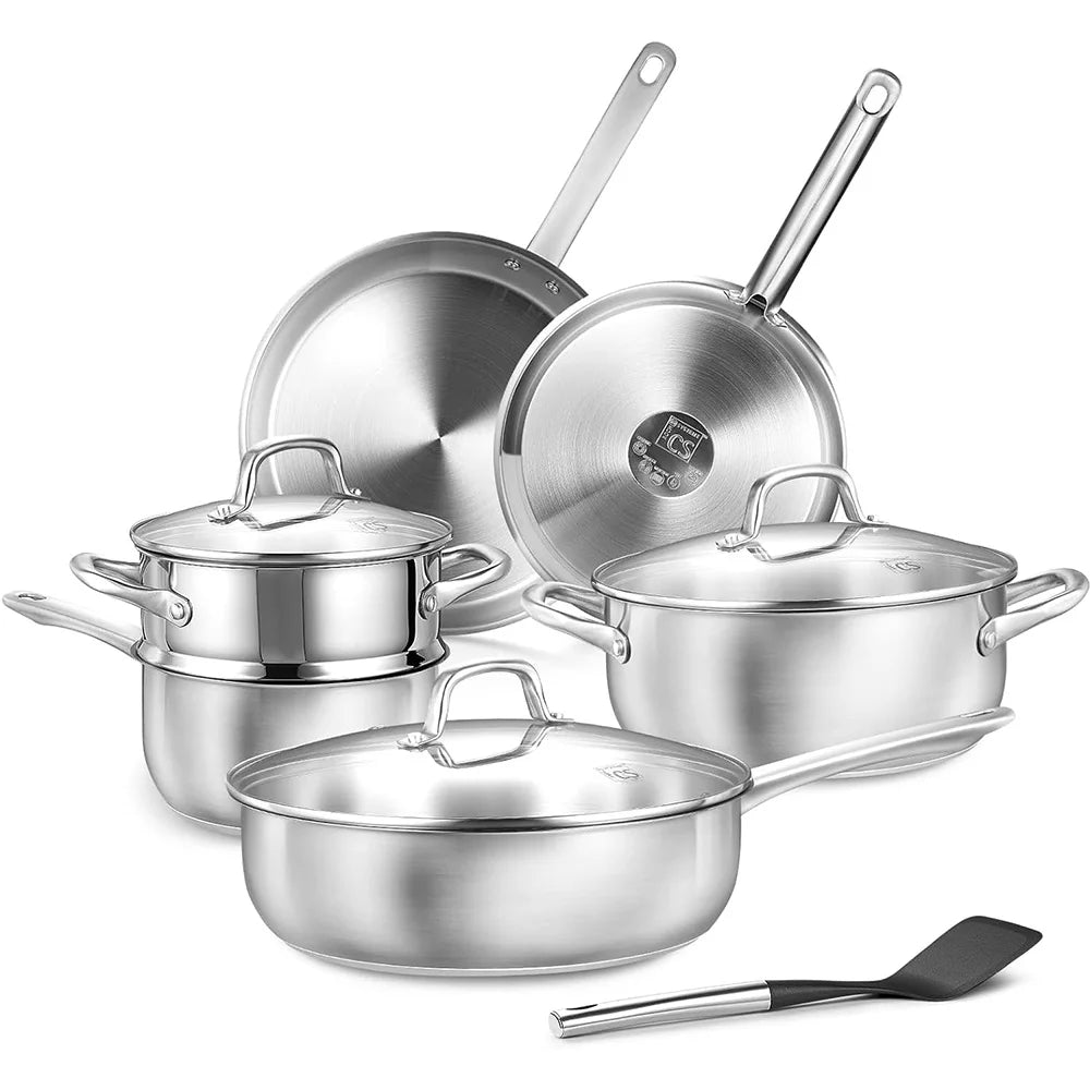 KOCH SYSTEME CS Stainless Steel Cookware Set All Stoves