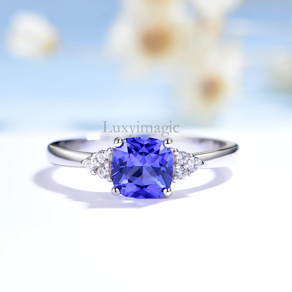 Sweet Blossoms Haven Luxyimagic Gemstone Ring For Women