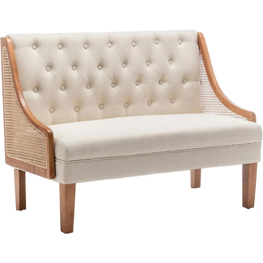 TANGXU Modern Settee With Loveseat Sofa Banquette Dining