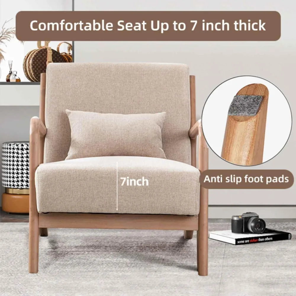Hign-concerned Medieval Modern Wooden Frame Chair Armchair
