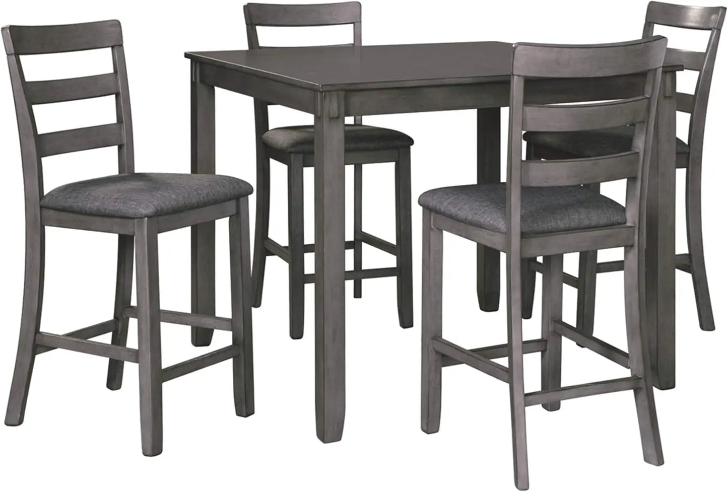 Coviar 5 Piece Counter Height Dining Set Table And Stools