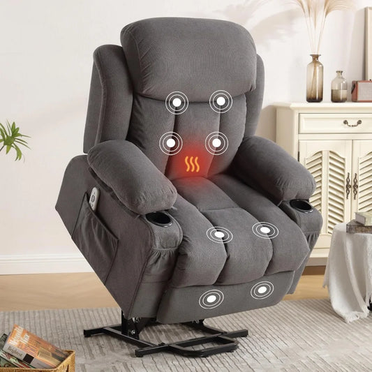 Tangxu Power Lift Recliner Chair With Heat And Massage