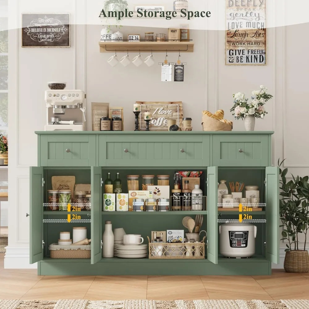 Modern Morocco Sideboard Buffet Cabinet With Storage