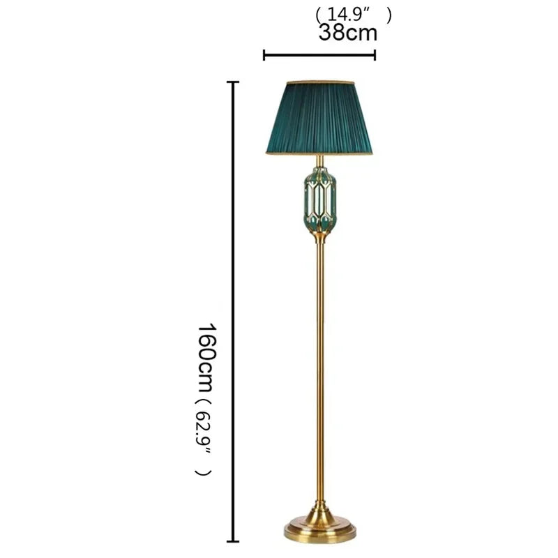 OUFULA Dorian Floor Lamp Modern LED Ceramic Decor Design