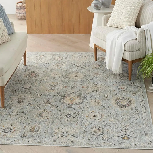 DIXSGH Cotton Machine Made Area Rug Non Shedding Easy Clean
