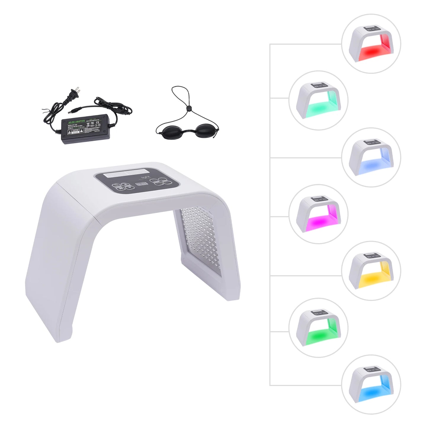 Hign Concerned LED Light Therapy Facial Mask For Skin