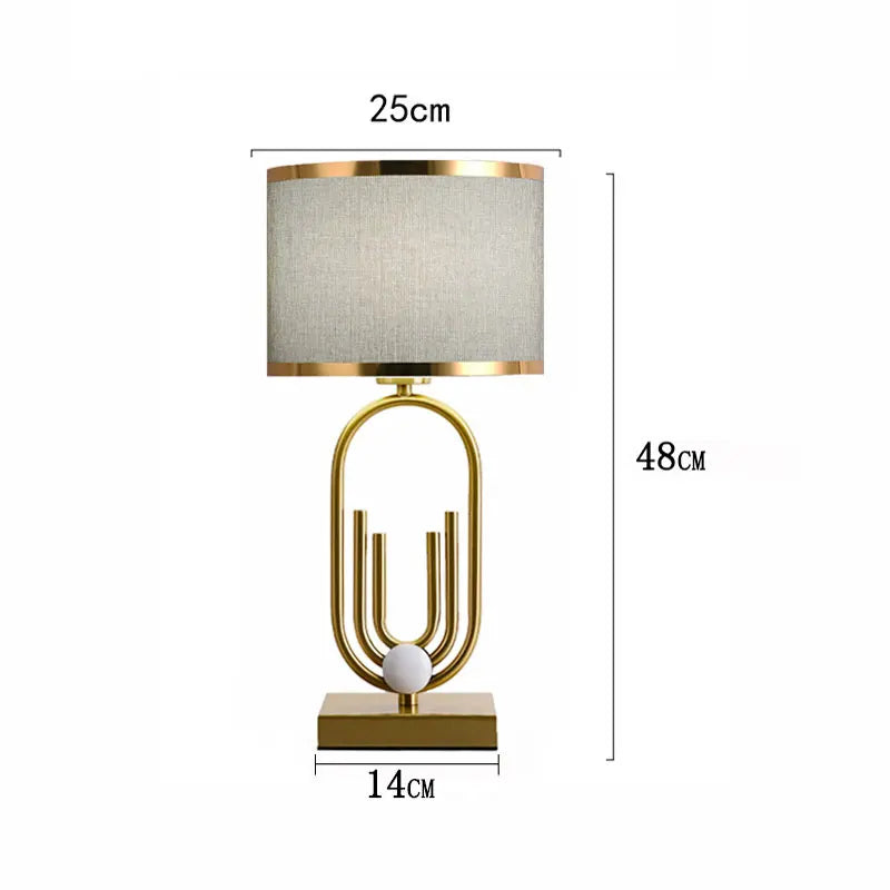 Nordic Modern Table Lamp For Bedroom And Living Room LED