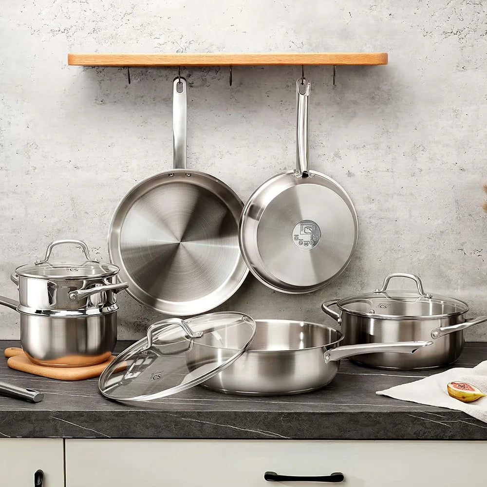KOCH SYSTEME CS Stainless Steel Cookware Set All Stoves
