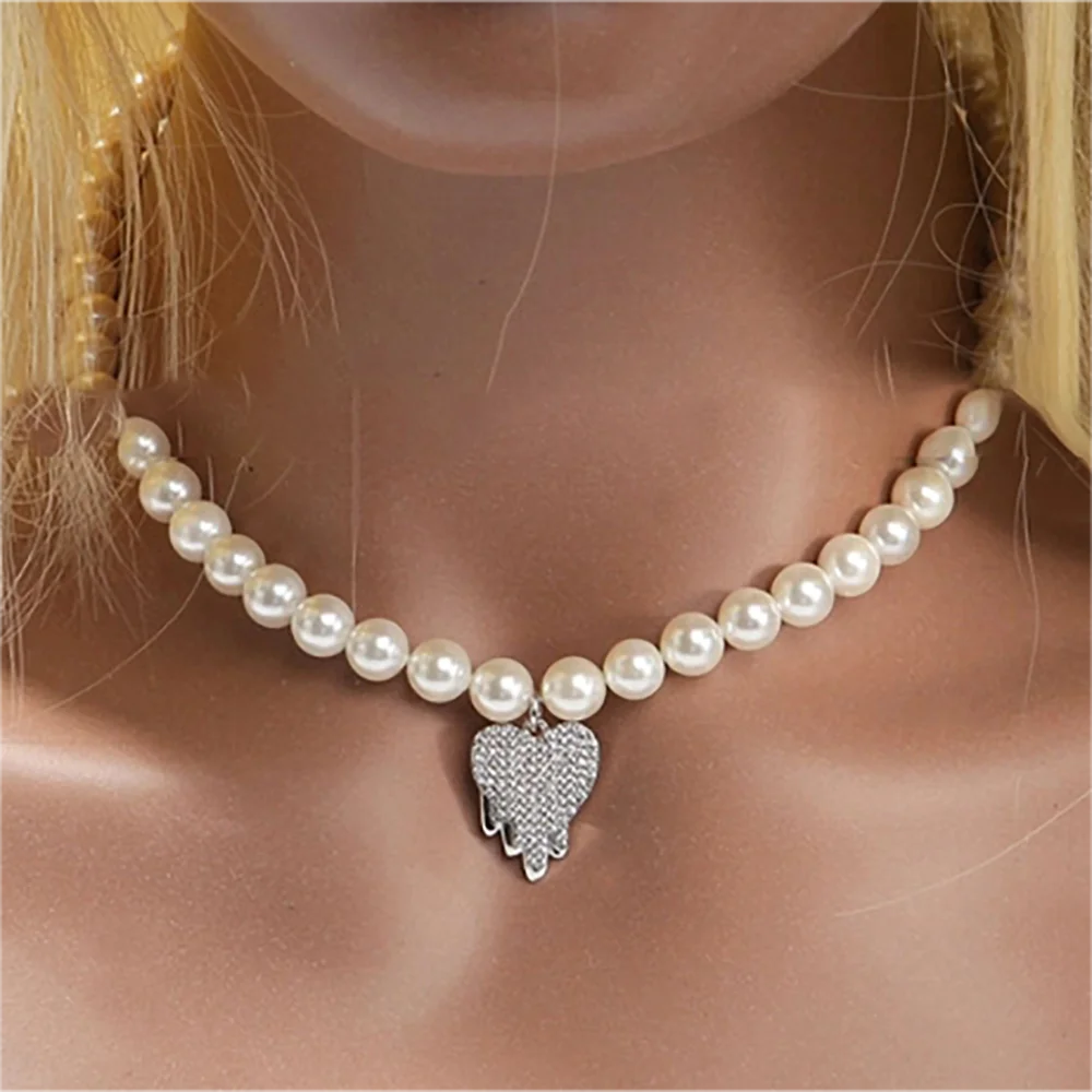 Mother's Day Gift Pearl Necklace Women's Natural Freshwater Pearl 925 Silver Necklace Pendant Mother's Present Ships from USA