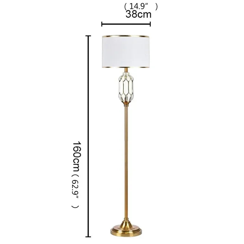 OUFULA Dorian Floor Lamp Modern LED Ceramic Decor Design