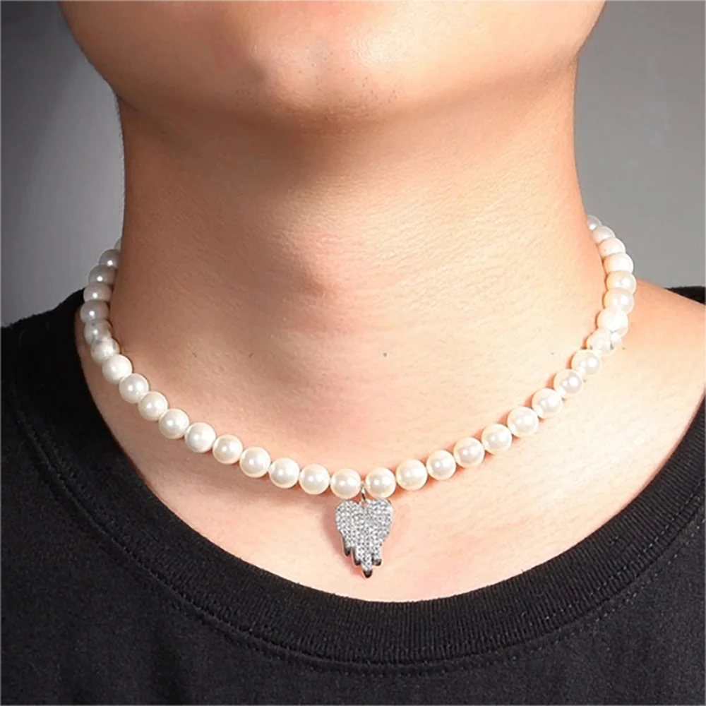 Mother's Day Gift Pearl Necklace Women's Natural Freshwater Pearl 925 Silver Necklace Pendant Mother's Present Ships from USA
