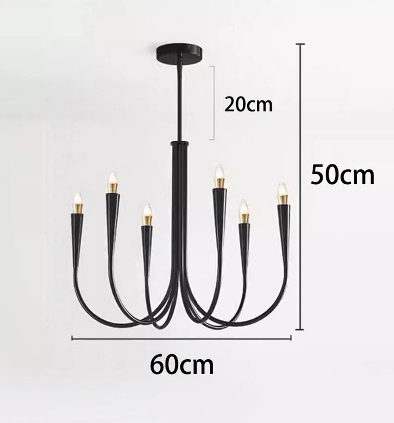 Joemade Modern Pendant Light Chandelier For Living Room