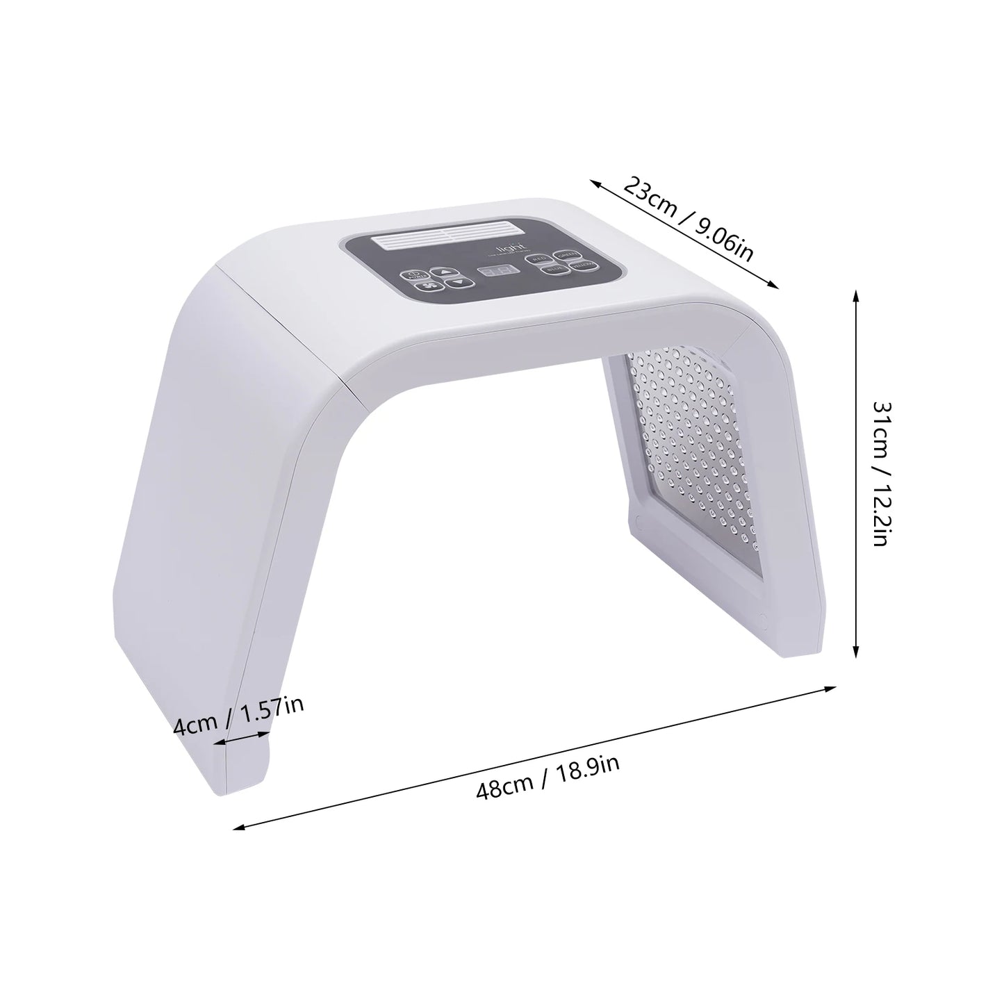Hign Concerned LED Light Therapy Facial Mask For Skin