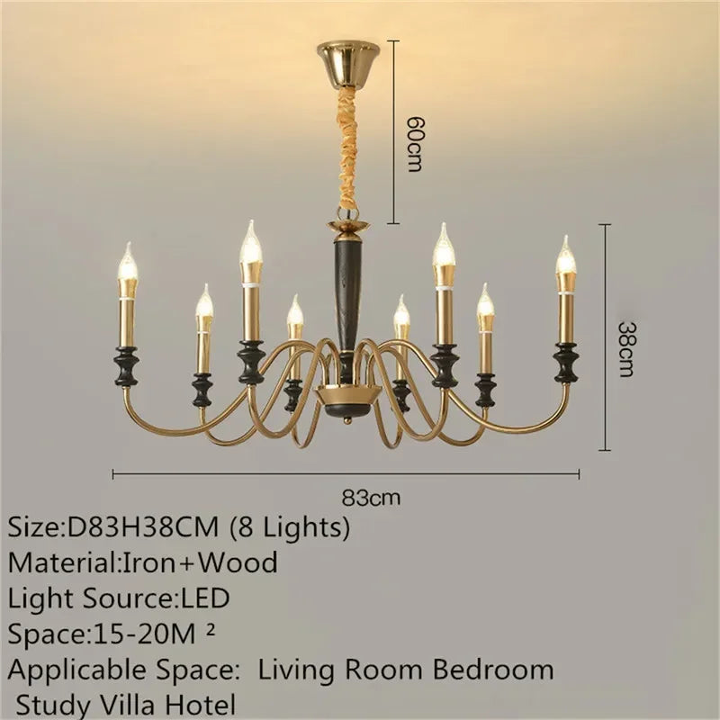 OUFULA Cedric Contemporary Pendant Lamp Chandelier