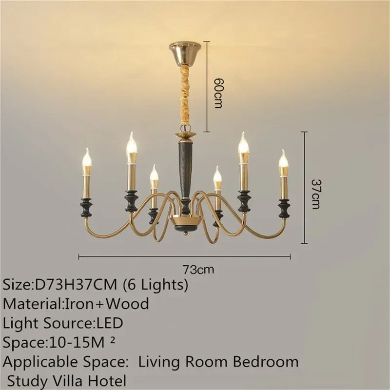 OUFULA Cedric Contemporary Pendant Lamp Chandelier