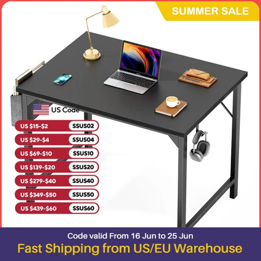 JHK Computer Desk Writing Study Table Modern Compact Design