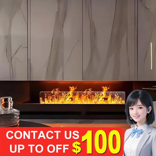 AFLYEVER Intelligent TV Fireplace 3D Water Atomizer