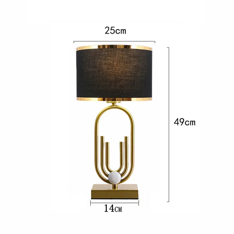 Nordic Modern Table Lamp For Bedroom And Living Room LED