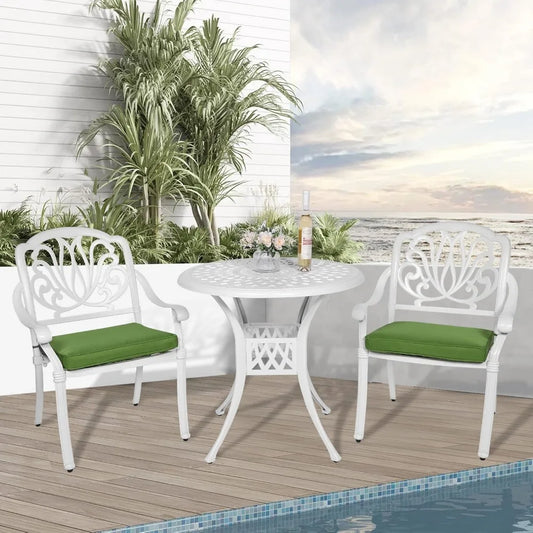 TANGXU All Weather Cast Aluminum Outdoor Patio Dining Set