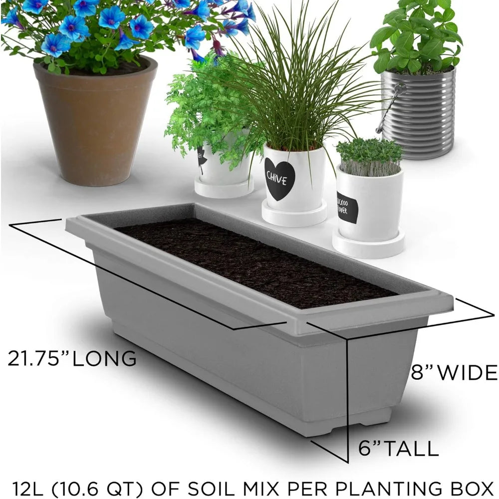4Ft Vertical Raised Garden Bed - 5 Tier Food Safe Planter Box for Outdoor and Indoor Gardening Perfect to Grow Your Herb Vegetab