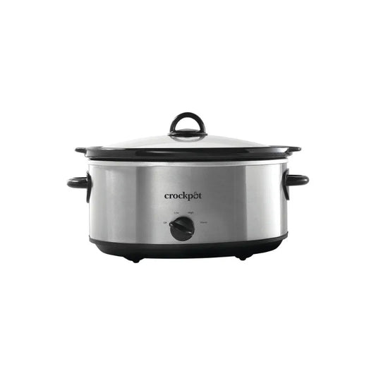 Crockpot™ 7-Quart Slow Cooker, Manual, Stainless Steel
