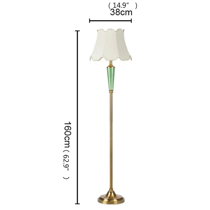 OUFULA Dorian Floor Lamp Modern LED Ceramic Decor Design