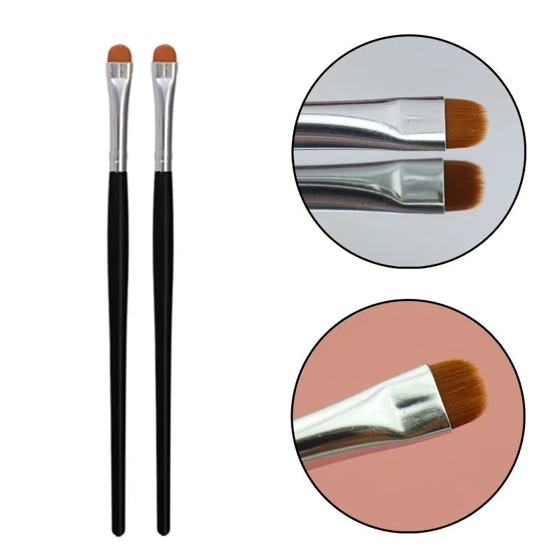 Flat Eyebrow Brush Ultrathin Eyebrows Makeup Brushes Eyeliner Brush Thin Eye Liner Brow Contour Concealer Beauty Brush Tool