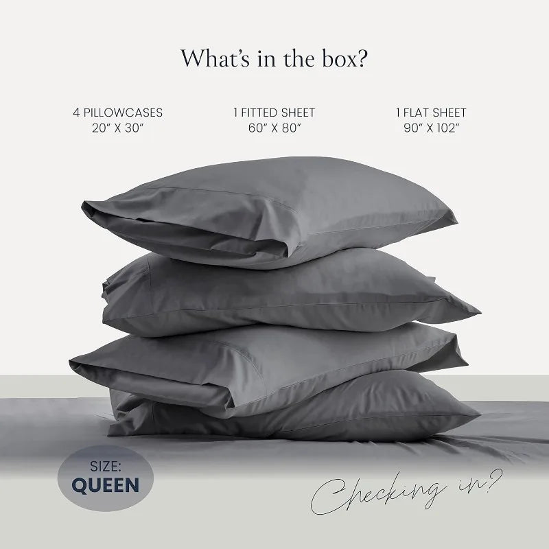Craft Of Weaving Luxury 6 Piece Sheet Set Wrinkle Free