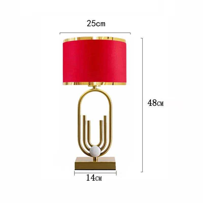 Nordic Modern Table Lamp For Bedroom And Living Room LED