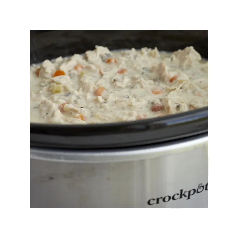 Crockpot™ 7-Quart Slow Cooker, Manual, Stainless Steel