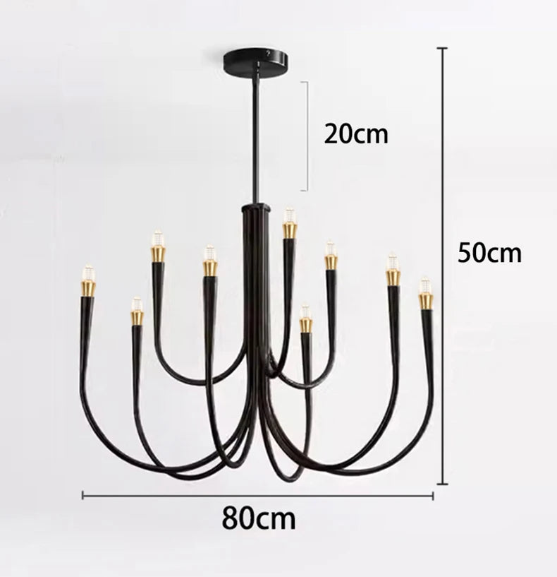 Joemade Modern Pendant Light Chandelier For Living Room