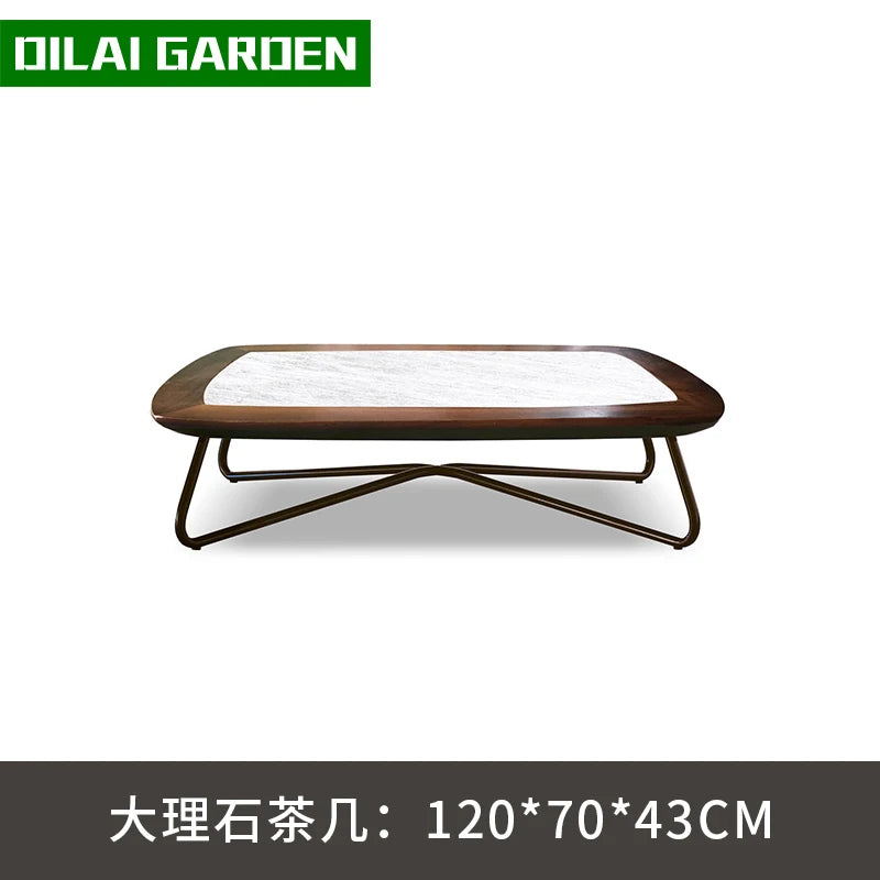 DUTRIEUX Lounge Terrace Sofa 3 Person Outdoor Furniture