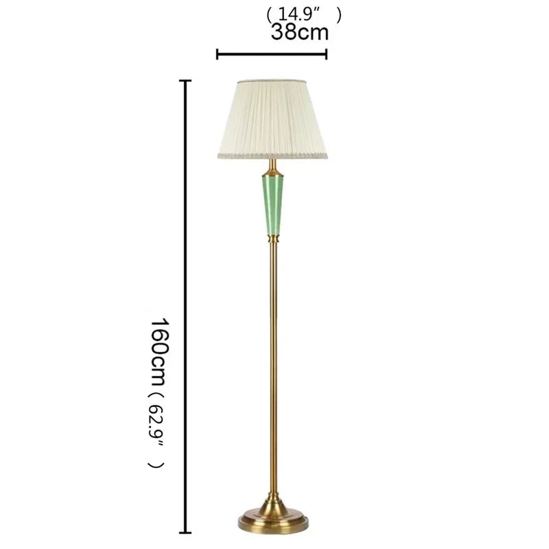 OUFULA Dorian Floor Lamp Modern LED Ceramic Decor Design