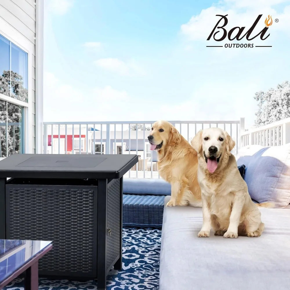 50000 BTU Propane Fire Pit Table For Patio Backyard Outdoor