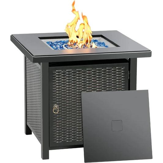 50000 BTU Propane Fire Pit Table For Patio Backyard Outdoor