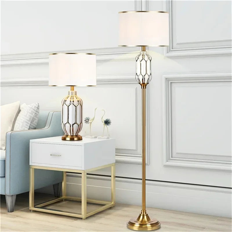 OUFULA Dorian Floor Lamp Modern LED Ceramic Decor Design
