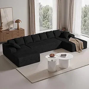 Sweet Blossoms Haven U Shaped Sectional Sofa With Chaise