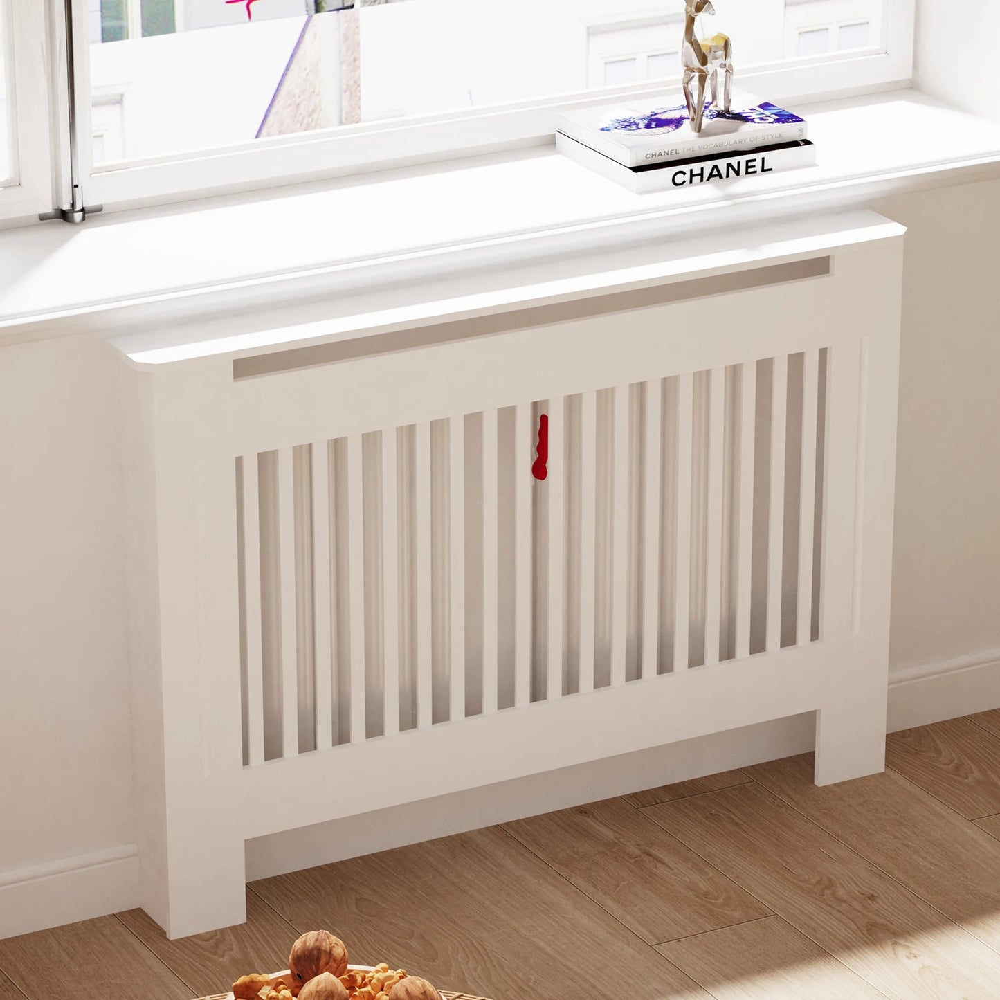 Wisfor Radiator Cover Wall Cabinet MDF Modern Wood