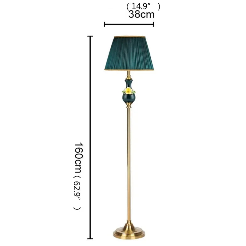 OUFULA Dorian Floor Lamp Modern LED Ceramic Decor Design