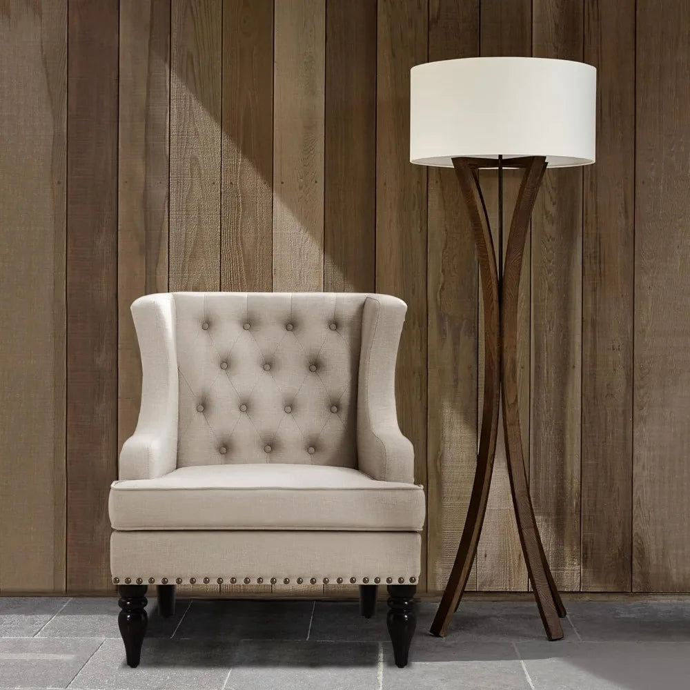 DAFIFY Amelia Modern Wingback Armchair Reading Sofa