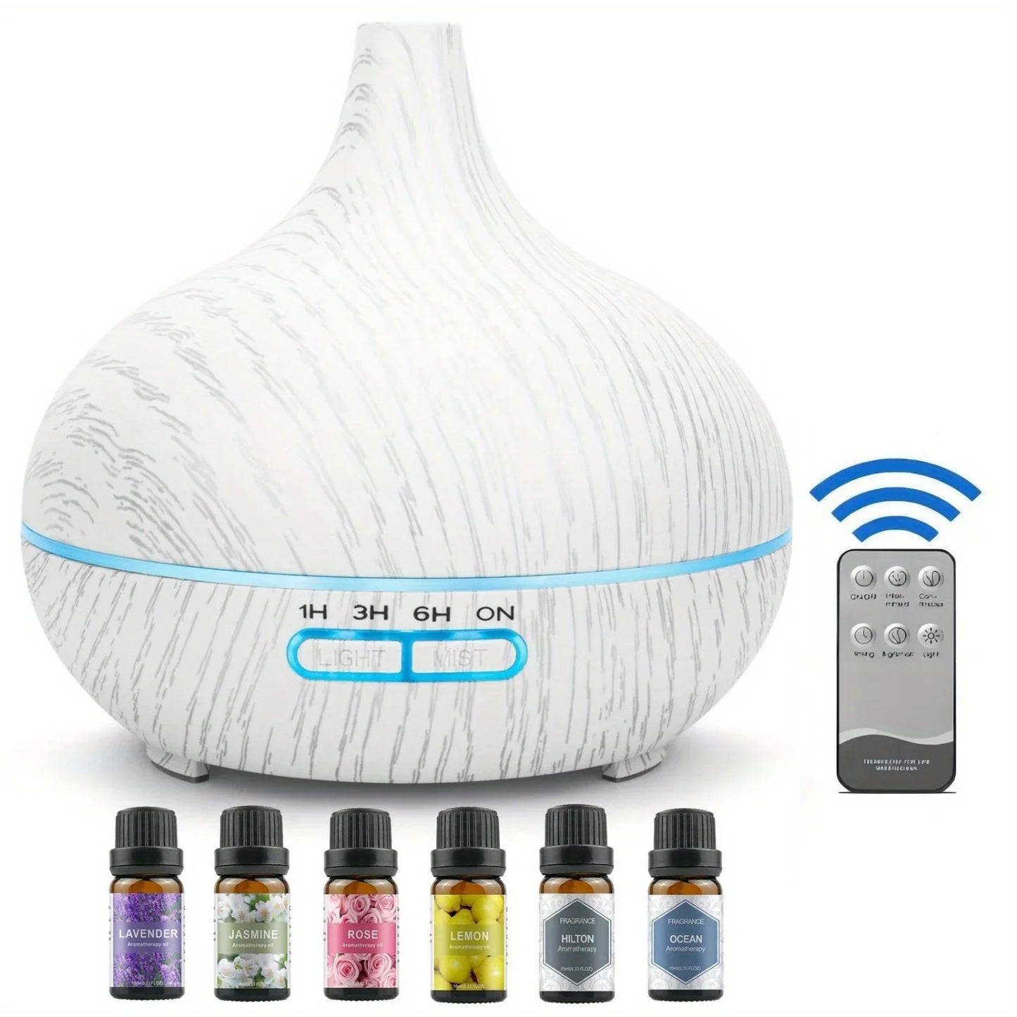 ARPSTAR Essential Oil Diffuser With 6 Bottle Oil Set