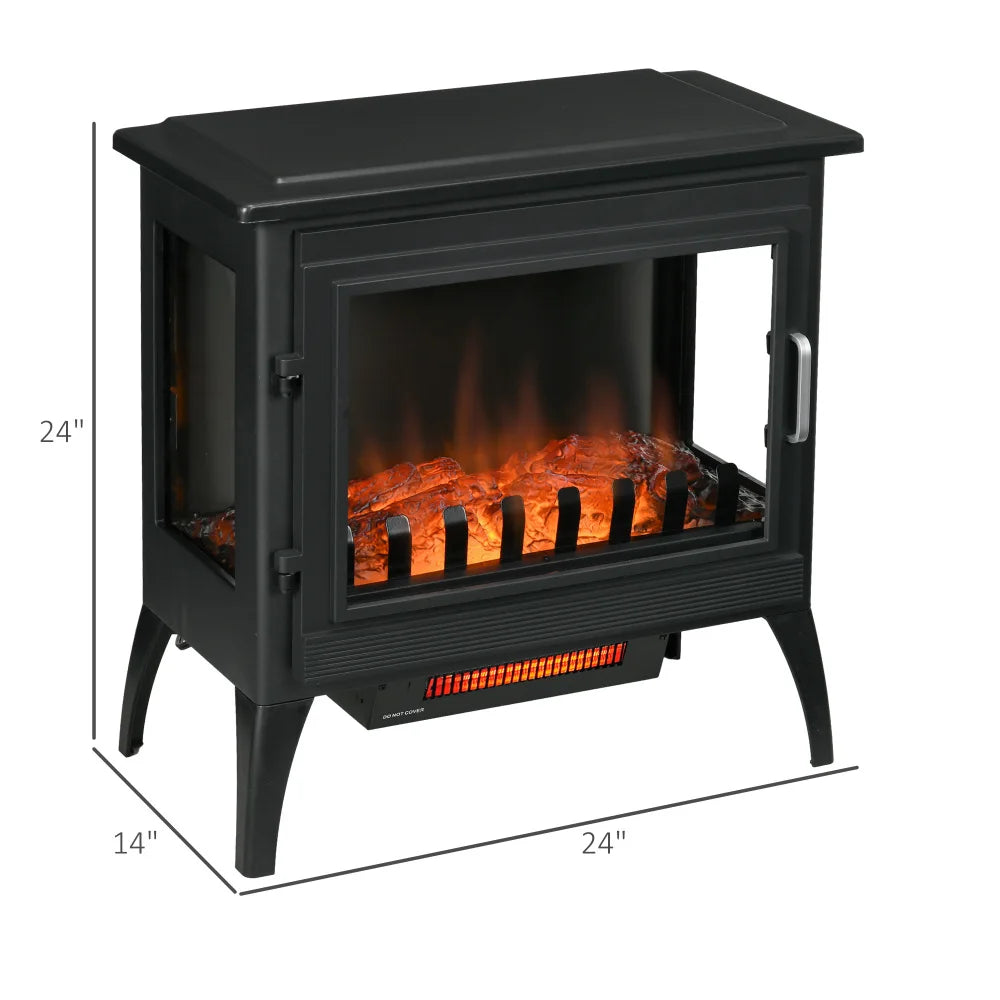 Hign Concerned Electric Fireplace Stove Infrared Heater